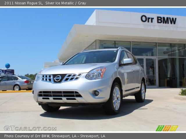 2011 Nissan Rogue SL in Silver Ice Metallic