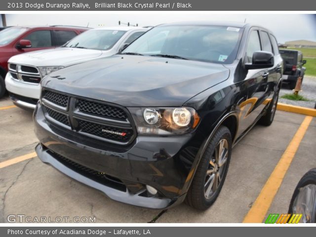 2013 Dodge Durango Rallye in Brilliant Black Crystal Pearl