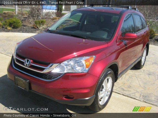 2011 Honda CR-V EX-L 4WD in Tango Red Pearl