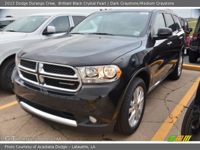2013 Dodge Durango Crew in Brilliant Black Crystal Pearl