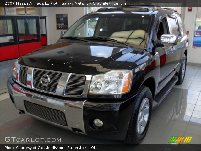 2004 Nissan Armada LE 4x4 in Galaxy Metallic