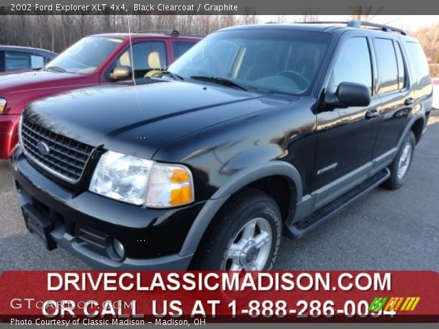 2002 Ford Explorer XLT 4x4 in Black Clearcoat