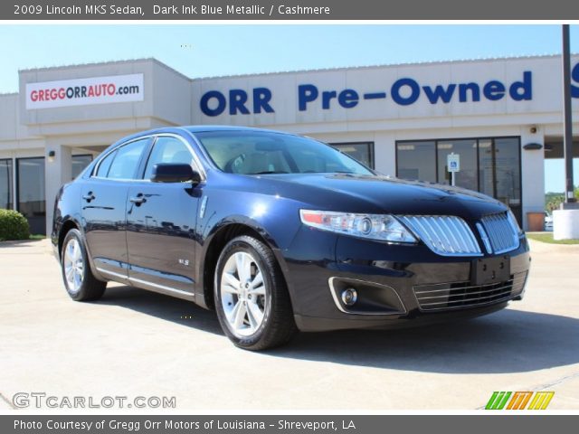 2009 Lincoln MKS Sedan in Dark Ink Blue Metallic