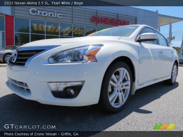 2013 Nissan Altima 3.5 SL in Pearl White