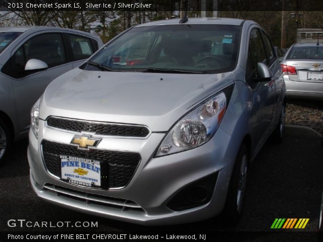 2013 Chevrolet Spark LS in Silver Ice