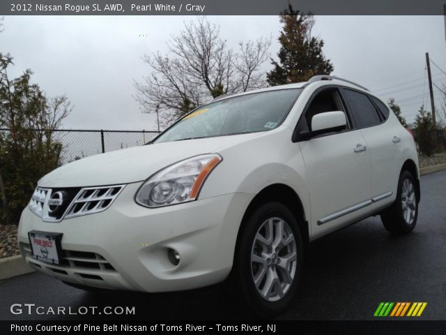 2012 Nissan Rogue SL AWD in Pearl White