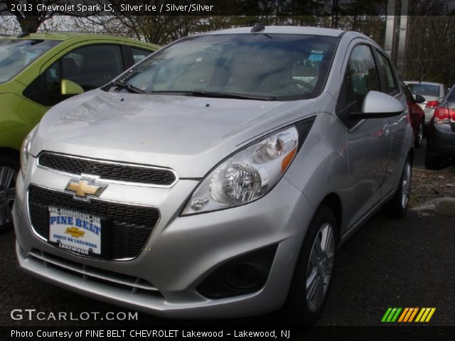 2013 Chevrolet Spark LS in Silver Ice