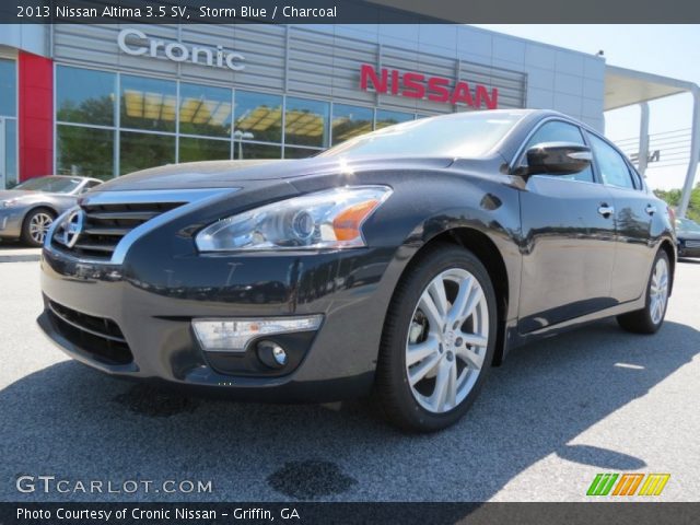 2013 Nissan Altima 3.5 SV in Storm Blue