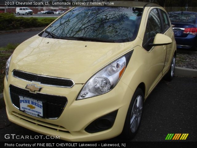 2013 Chevrolet Spark LS in Lemonade (Yellow)