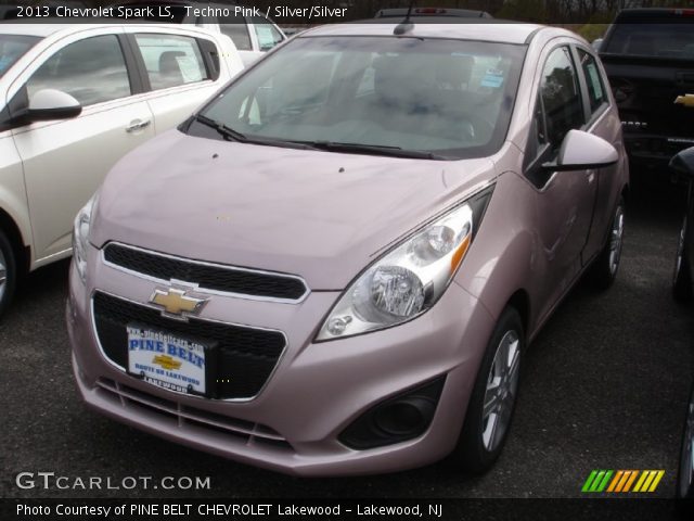 2013 Chevrolet Spark LS in Techno Pink