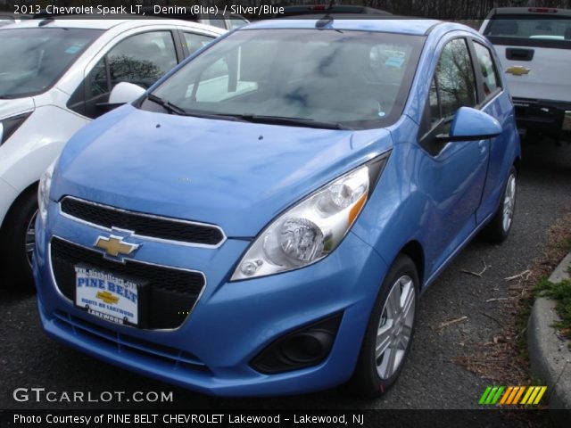 2013 Chevrolet Spark LT in Denim (Blue)