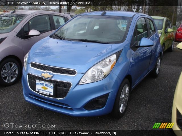 2013 Chevrolet Spark LS in Denim (Blue)