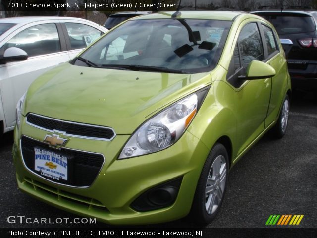 2013 Chevrolet Spark LS in Jalapeno (Green)