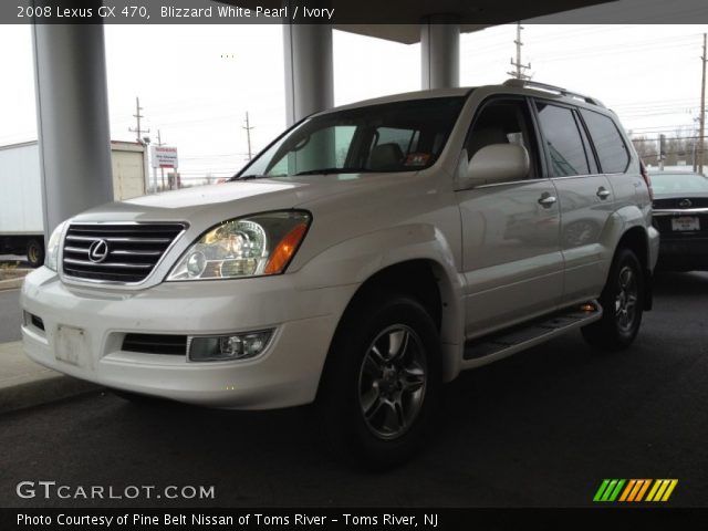 2008 Lexus GX 470 in Blizzard White Pearl