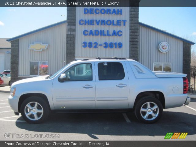 2011 Chevrolet Avalanche LT 4x4 in Sheer Silver Metallic