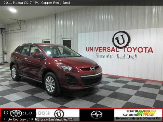 2011 Mazda CX-7 i SV in Copper Red