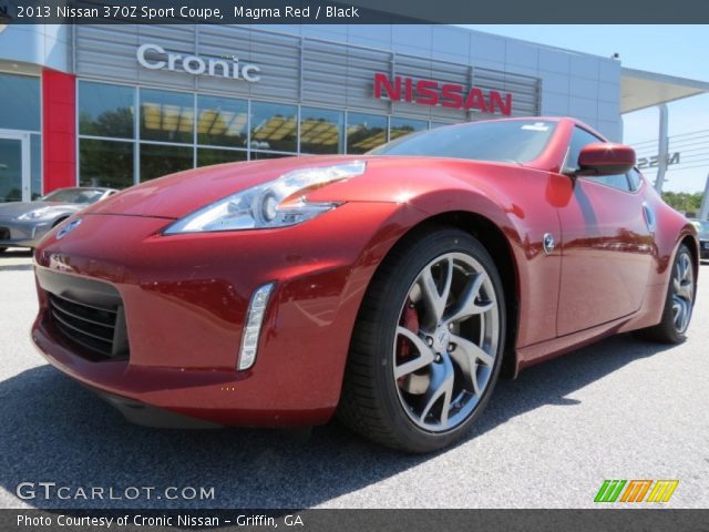 2013 Nissan 370Z Sport Coupe in Magma Red