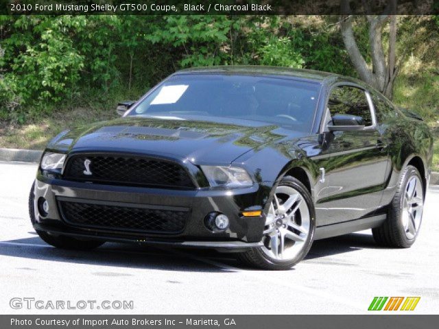2010 Ford Mustang Shelby GT500 Coupe in Black