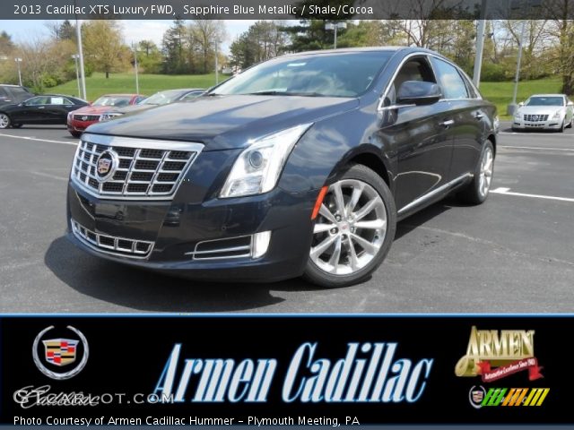 2013 Cadillac XTS Luxury FWD in Sapphire Blue Metallic