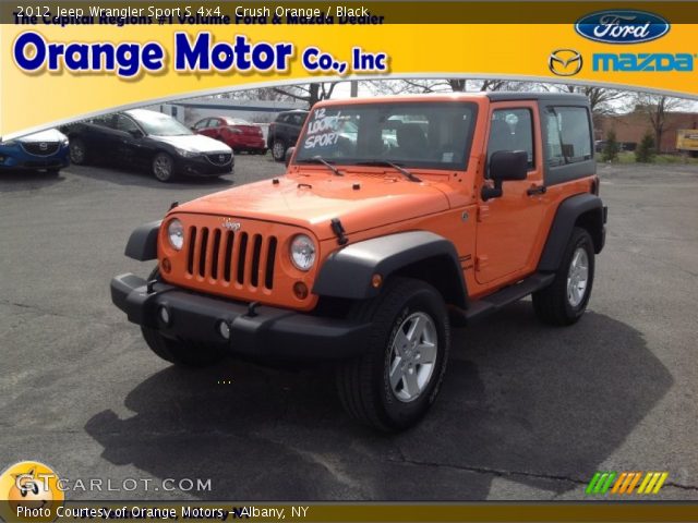 2012 Jeep Wrangler Sport S 4x4 in Crush Orange