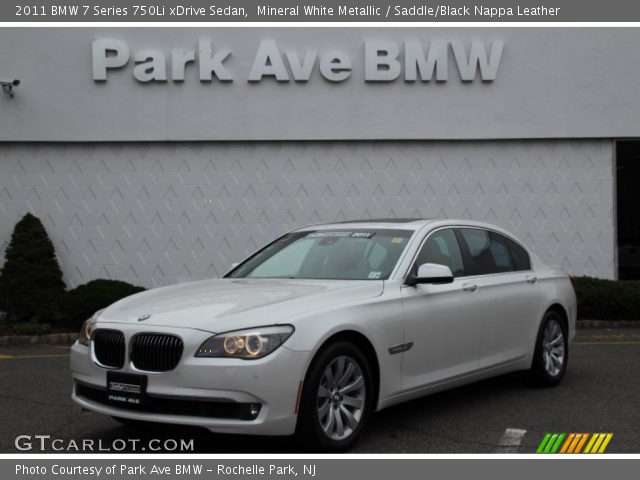2011 BMW 7 Series 750Li xDrive Sedan in Mineral White Metallic