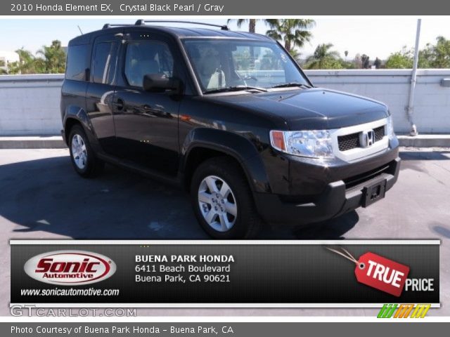 2010 Honda Element EX in Crystal Black Pearl