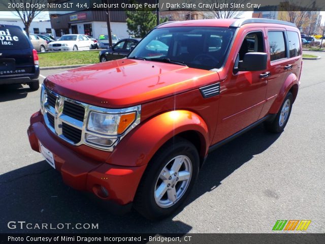 2008 Dodge Nitro SLT 4x4 in Sunburst Orange Pearl