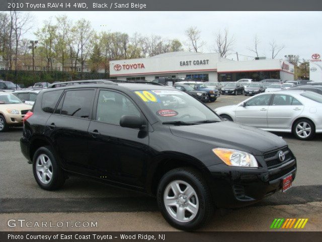 2010 Toyota RAV4 I4 4WD in Black