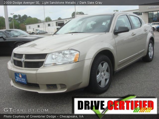 2009 Dodge Avenger SE in Light Sandstone Metallic