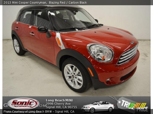 2013 Mini Cooper Countryman in Blazing Red