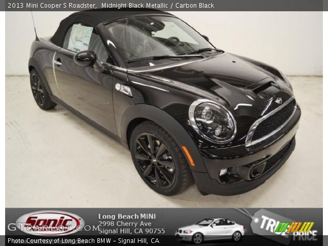 2013 Mini Cooper S Roadster in Midnight Black Metallic