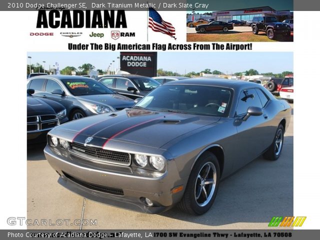 2010 Dodge Challenger SE in Dark Titanium Metallic