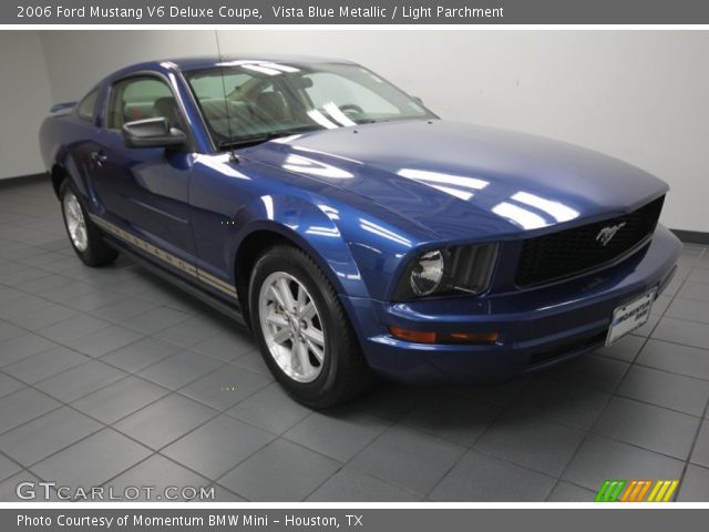 2006 Ford Mustang V6 Deluxe Coupe in Vista Blue Metallic
