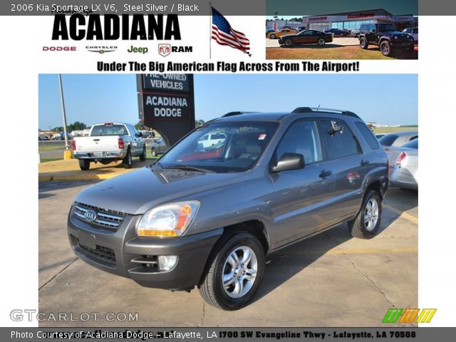 2006 Kia Sportage LX V6 in Steel Silver