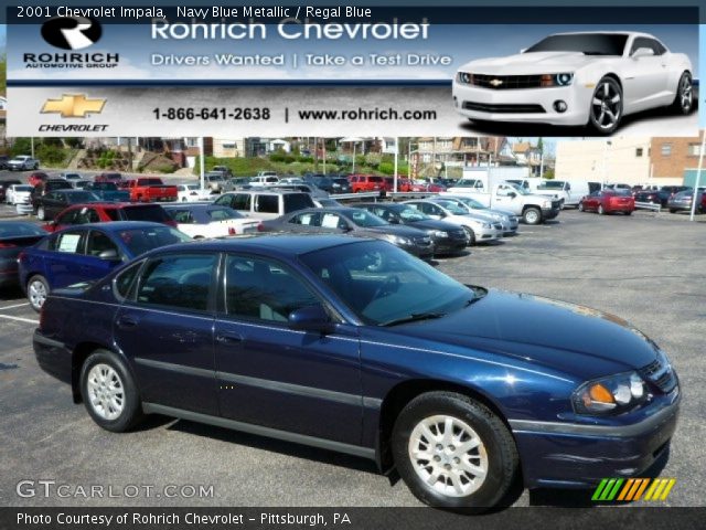 2001 Chevrolet Impala  in Navy Blue Metallic