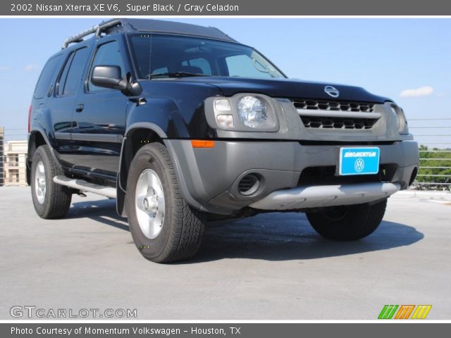2002 Nissan Xterra XE V6 in Super Black