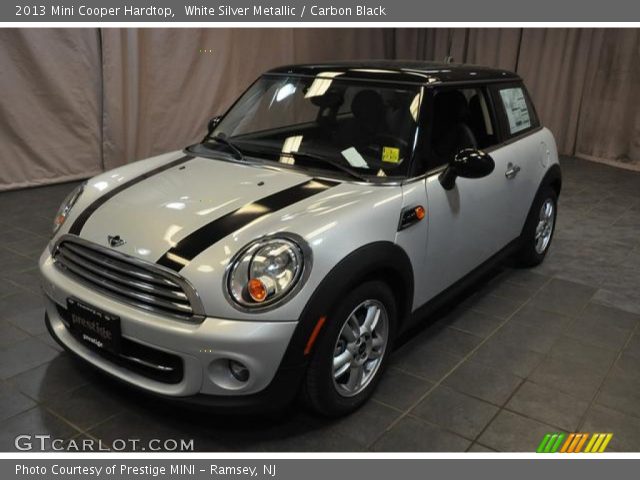 2013 Mini Cooper Hardtop in White Silver Metallic