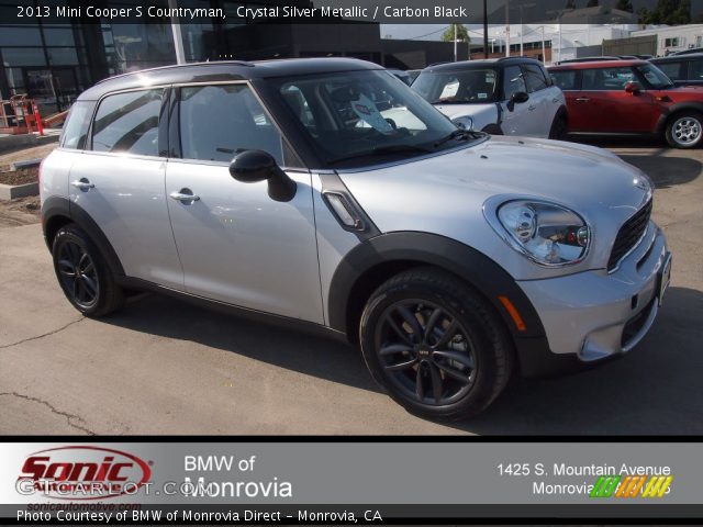 2013 Mini Cooper S Countryman in Crystal Silver Metallic