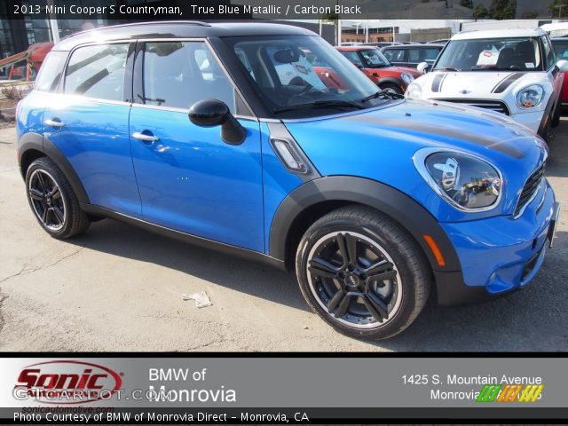 2013 Mini Cooper S Countryman in True Blue Metallic