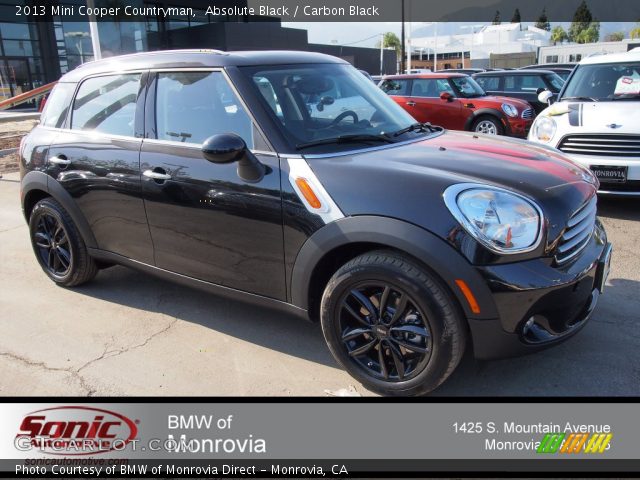 2013 Mini Cooper Countryman in Absolute Black