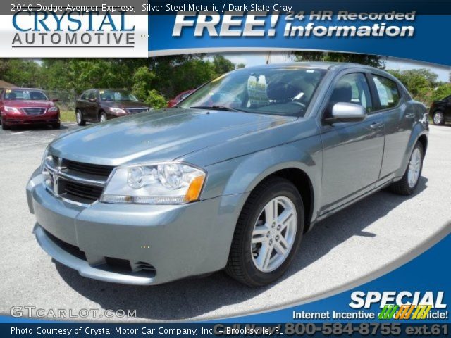 2010 Dodge Avenger Express in Silver Steel Metallic