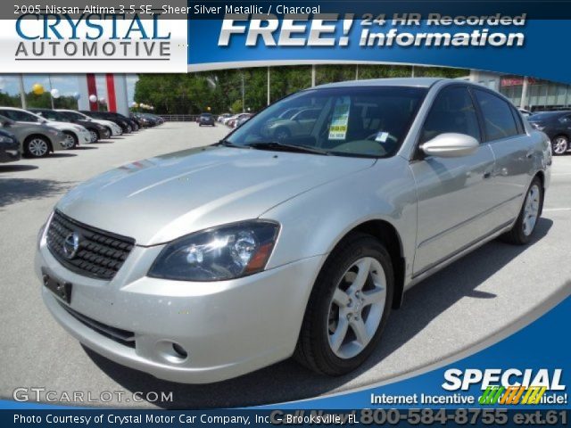 Nissan altima 2005 silver