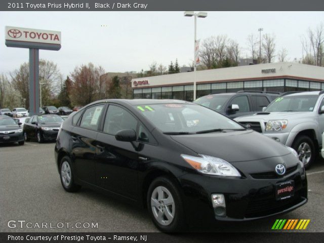 2011 Toyota Prius Hybrid II in Black