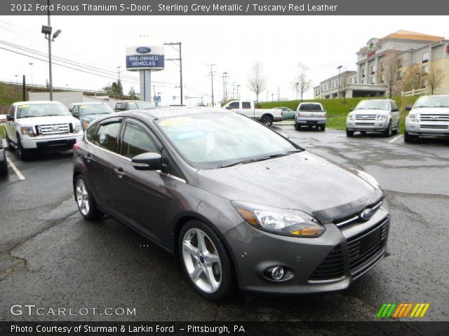 2012 Ford Focus Titanium 5-Door in Sterling Grey Metallic