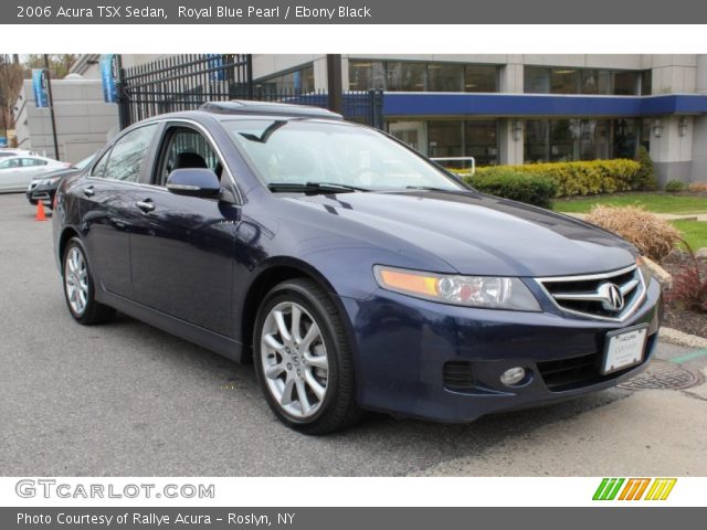 2006 Acura TSX Sedan in Royal Blue Pearl