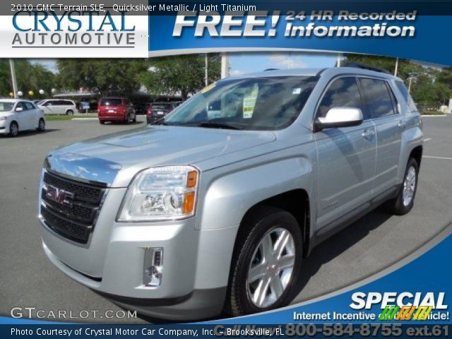 2010 GMC Terrain SLE in Quicksilver Metallic