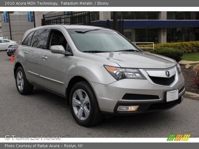 2010 Acura MDX Technology in Palladium Metallic