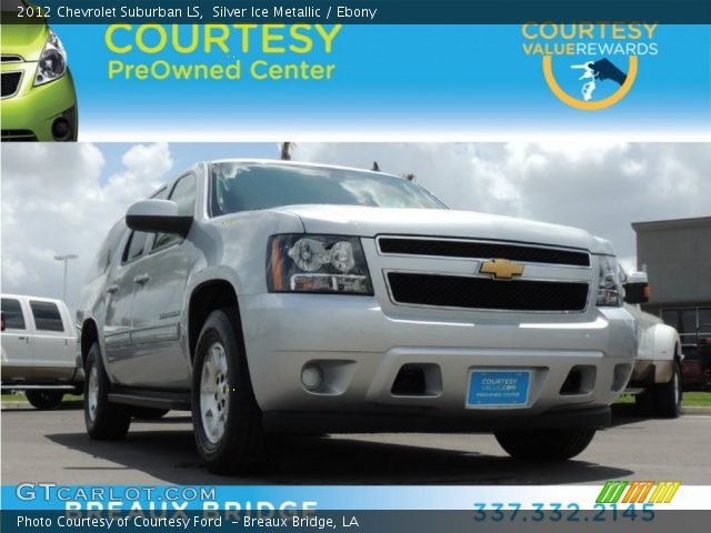 2012 Chevrolet Suburban LS in Silver Ice Metallic