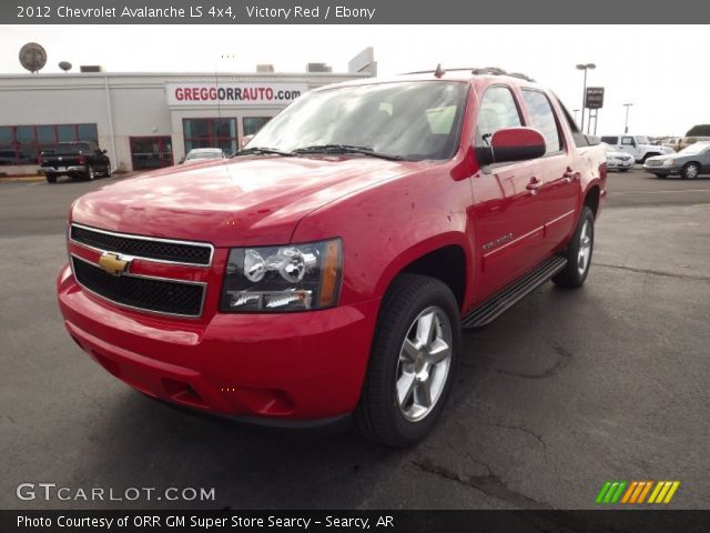 2012 Chevrolet Avalanche LS 4x4 in Victory Red