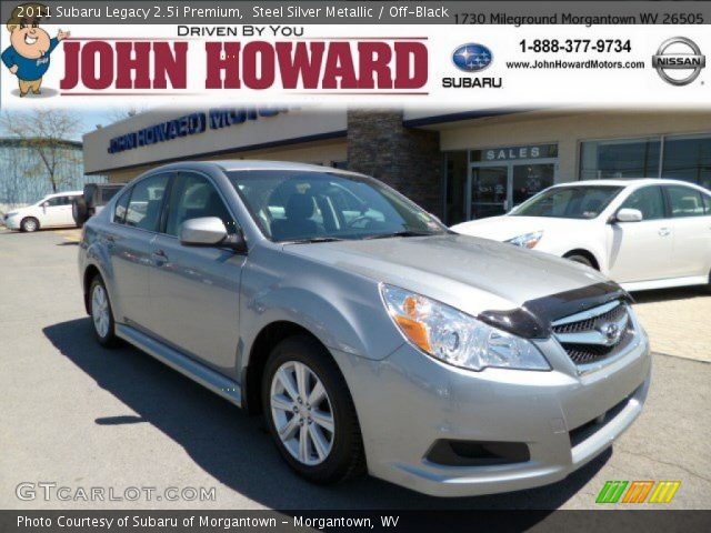 2011 Subaru Legacy 2.5i Premium in Steel Silver Metallic